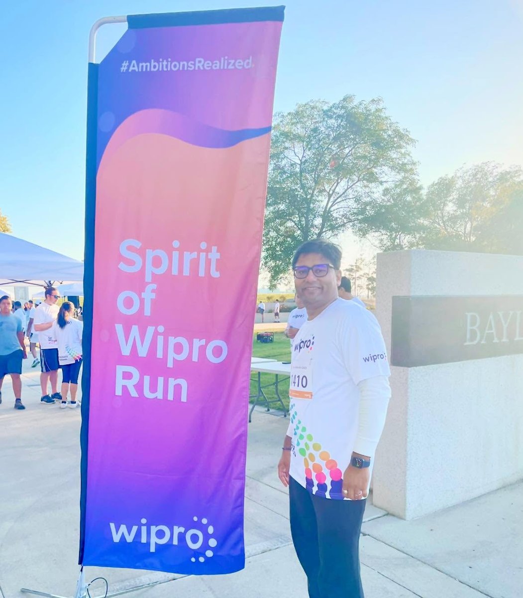 Spirit of Wipro Run 2023 at Sunnyvale Baylands Park